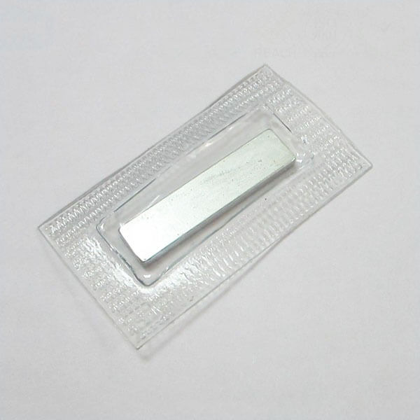 10 Set 15x2mm PVC Invisible Hidden Sew in Magnetic Snaps DIY Neodymium Magnet Pu 