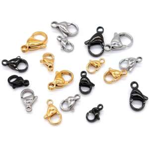 Lobster Claw Clasp / Ladder Clasp: Versatile Design, different size, color and material