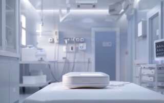 magnetic connector enabled medical device in a hospital environment