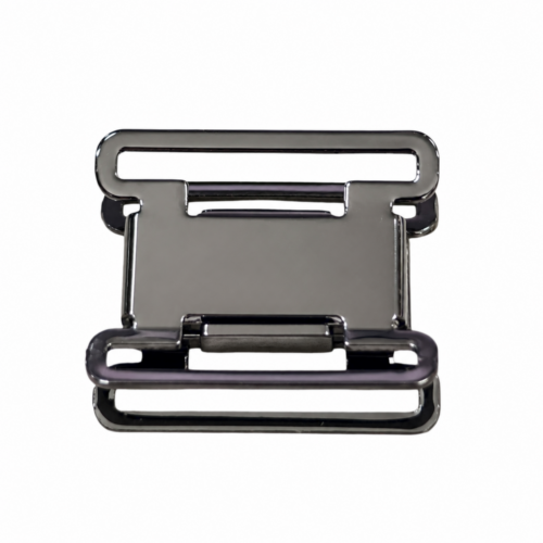 Metal front‑release side buckle, heavy duty metal quick connect buckle for webbing